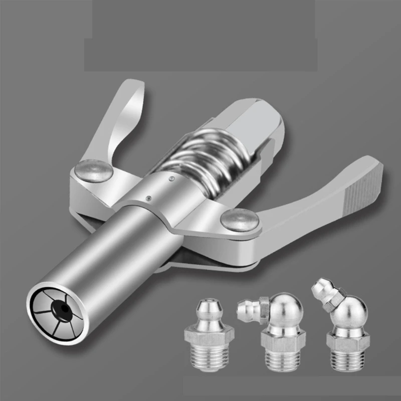 Grease Guns Coupler Strong Lock Grease Couplers High Pressure Greases Guns Dropshipping