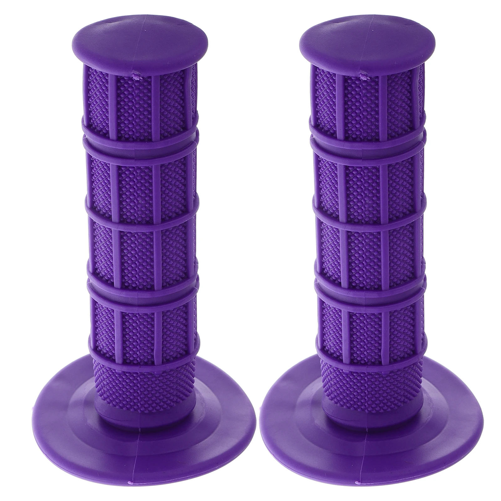 

2pcs Silicone Handlebar Hand Grips For Motorcycle Atv Dirt Bike Replacement Grips Comfortable Non-Slip Universal Fit Durable