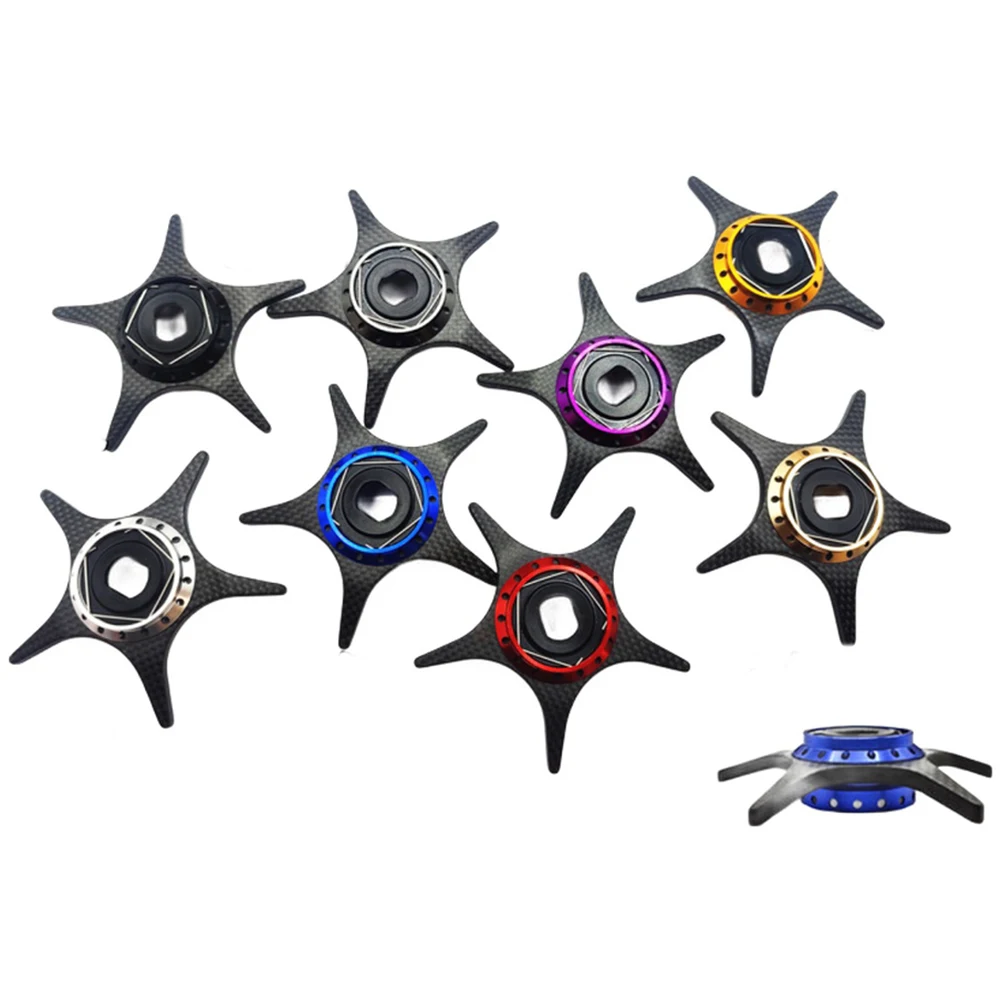 Fish Reel Unloading Wrench 56mm Carbon Fiber Five-Star Drag Unloading Spanner With Built-in Sound FOR DAIWA FOR KTF Accessories