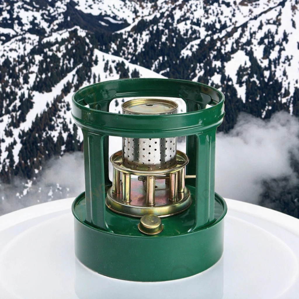 Portable 1L Iron Round Burner Stove Fujian for Outdoor Camping Heating & Cooking