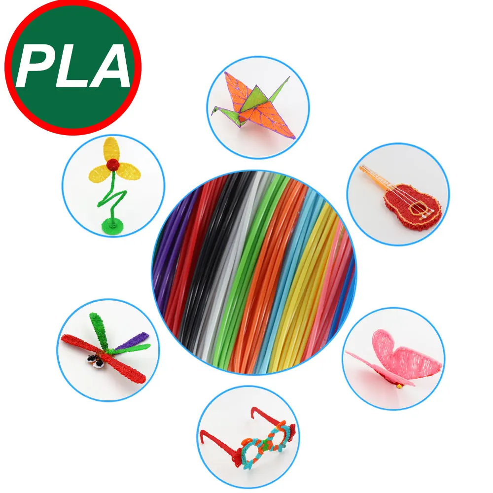 New 3D Printing Pen Set Children's 3D Printing Pen With LCD Display Power Adapter PLA Filament Boys Girl Christmas Birthday Gift