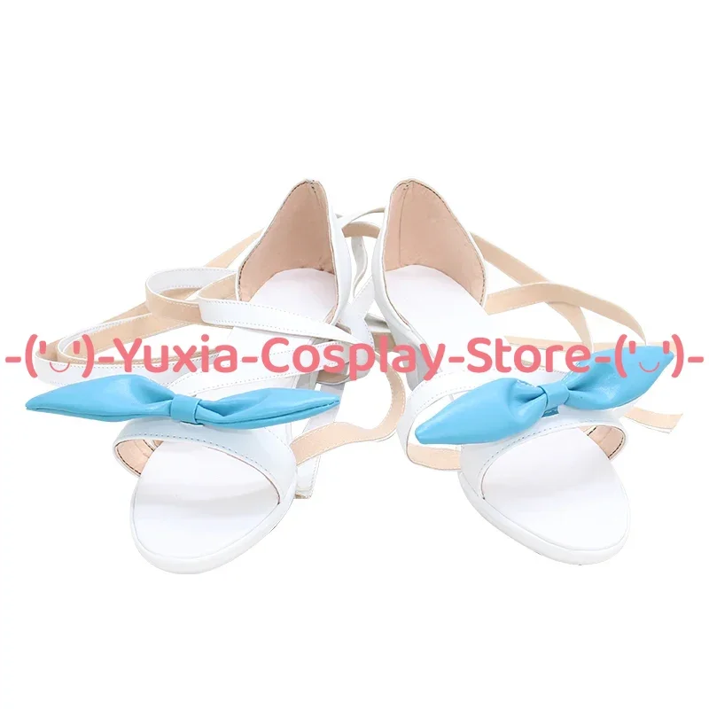 Yuxiacosplay! Honkai Impact 3 Kiana Kaslana Buty do Cosplayu Replika Postaci z Gry Skórzane Botki PU na Halloween Karnawał Imprezę Kostium