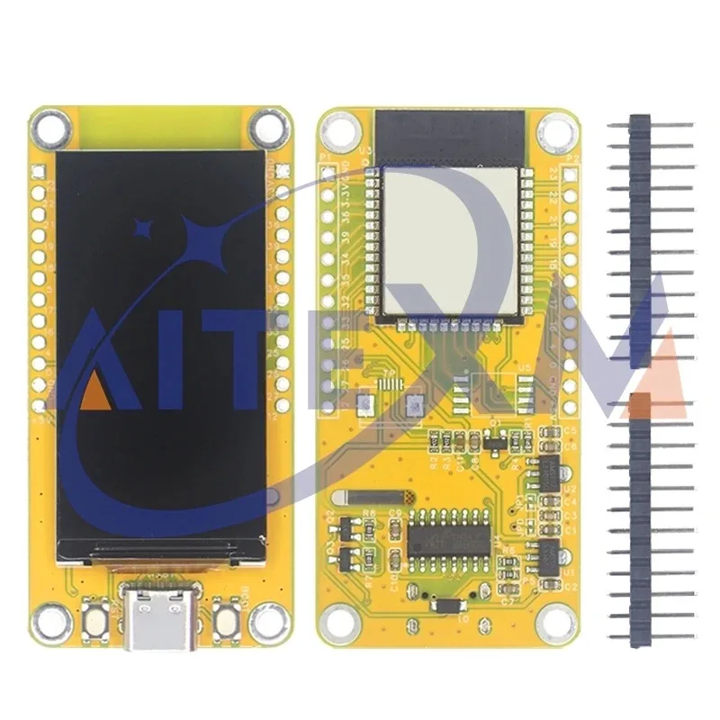 ESP32-D0WD-V3 4M Flash avec carte de développement LVGL 1.9 pouces WiFi + Bluetooth 170*320 écran d'affichage Module TFT pour Arduino
