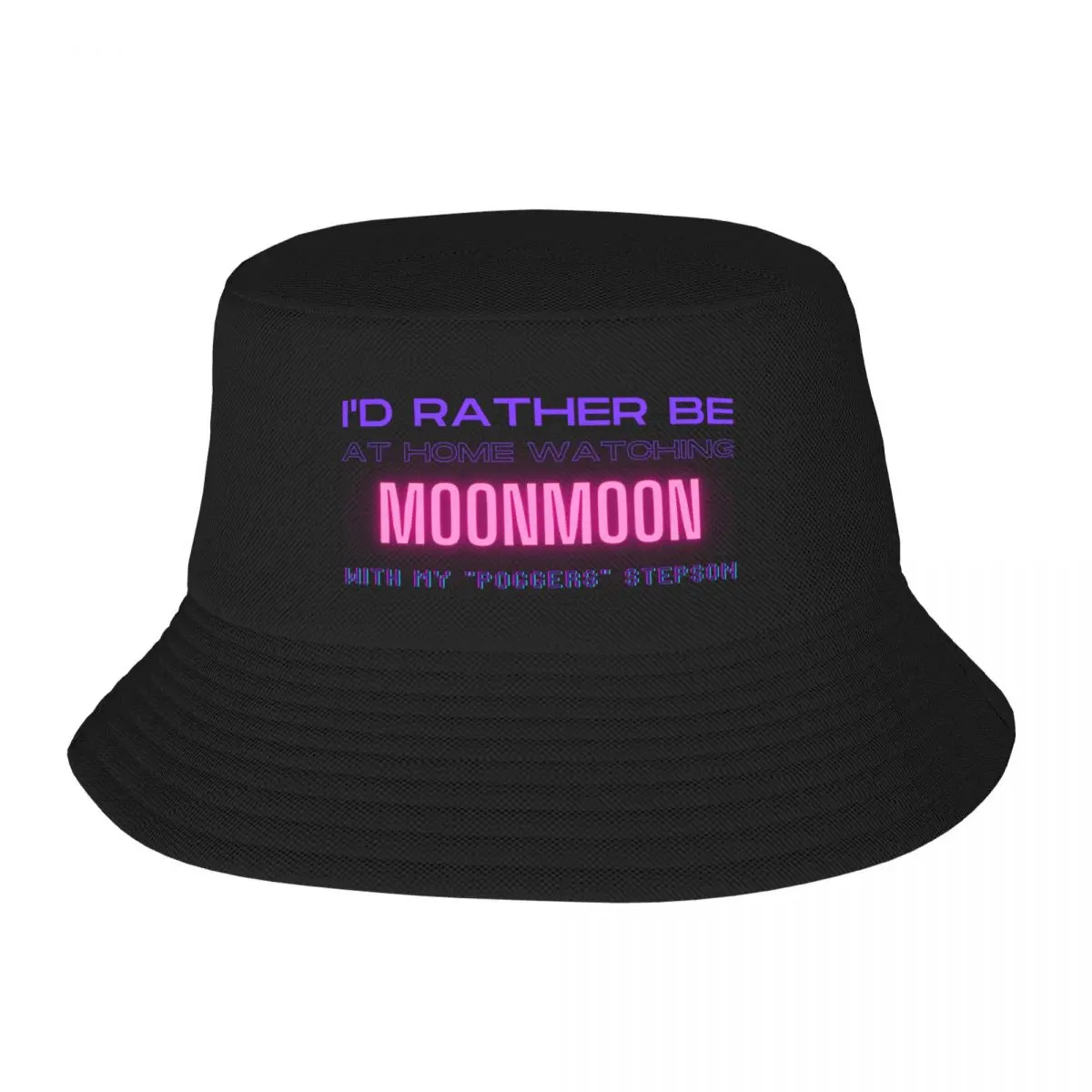 Moonmoon poggers stepson twitch youtube content creator Bucket Hat western hats Gentleman Hat Golf sun hat Men Golf Wear Women's