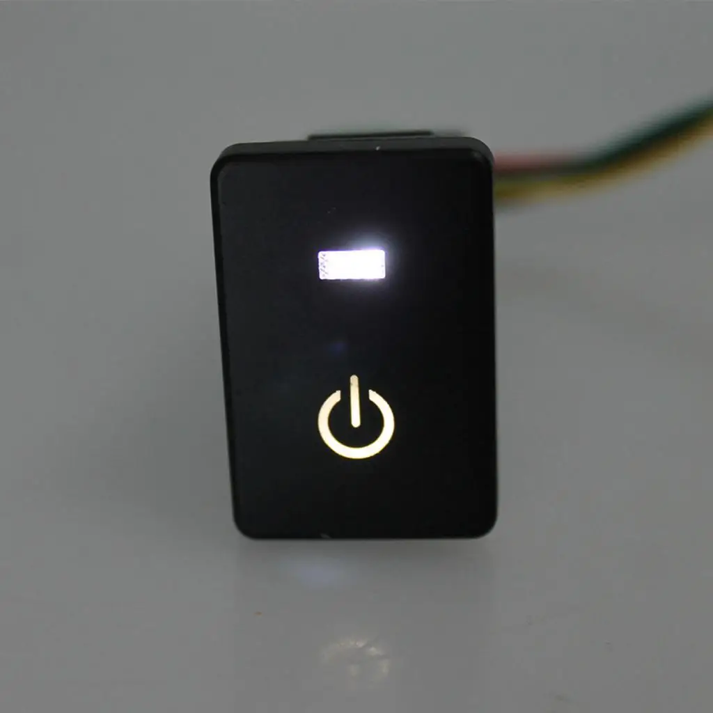 Waterproof Push Switch LED Light Rocker ABS on Off 12V for Toyota for tundra for rav4 Yaris