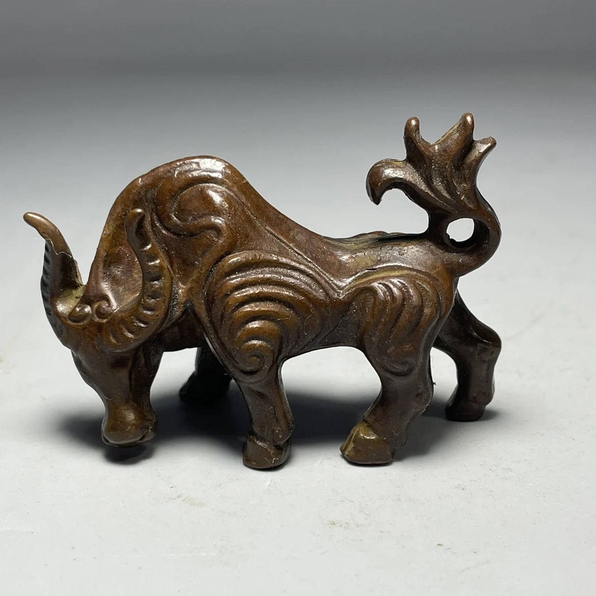 

Bronze, Zodiac Spanish Bull, Old Objects Collection, Secondhand Goods