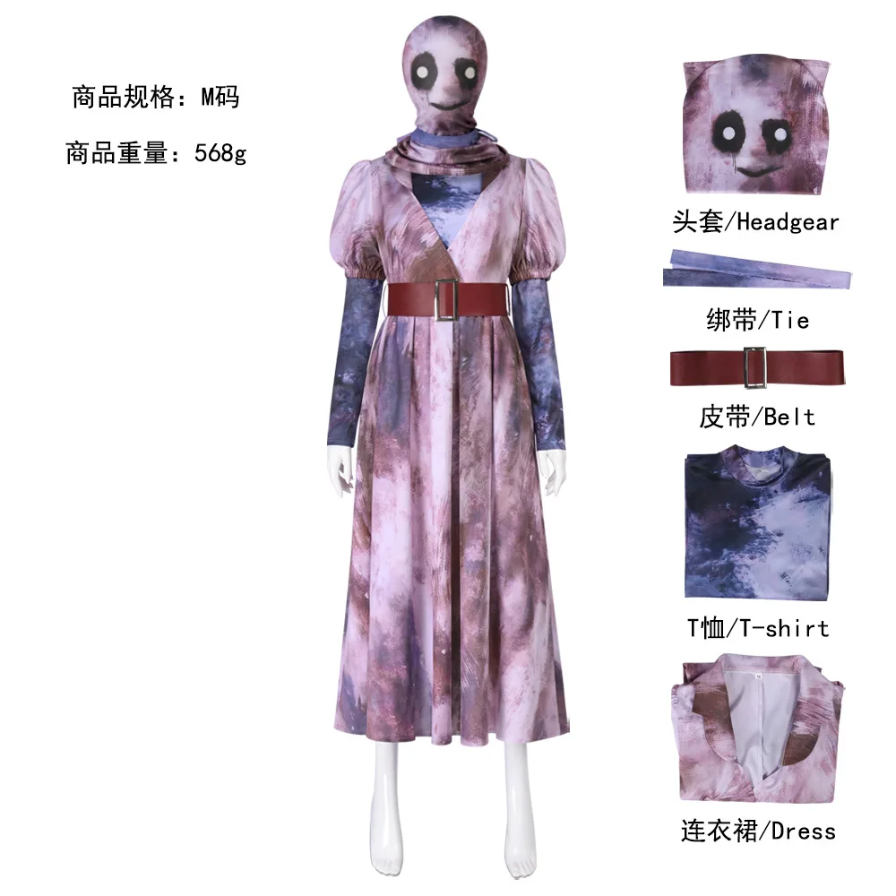 

Dead by Daylight Silent Hill Nurse Cosplay Costume - Halloween Horror NPC Bloodstained Dress - Scary Role-Playing Outfit
