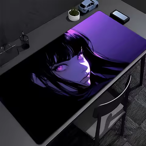 Mouse Pad Large NARUTO Hyūga Hinata Computer Office Game Table Mats Rubber Non-Slip Gaming coaster Long Desk Pads Anime Mousepad