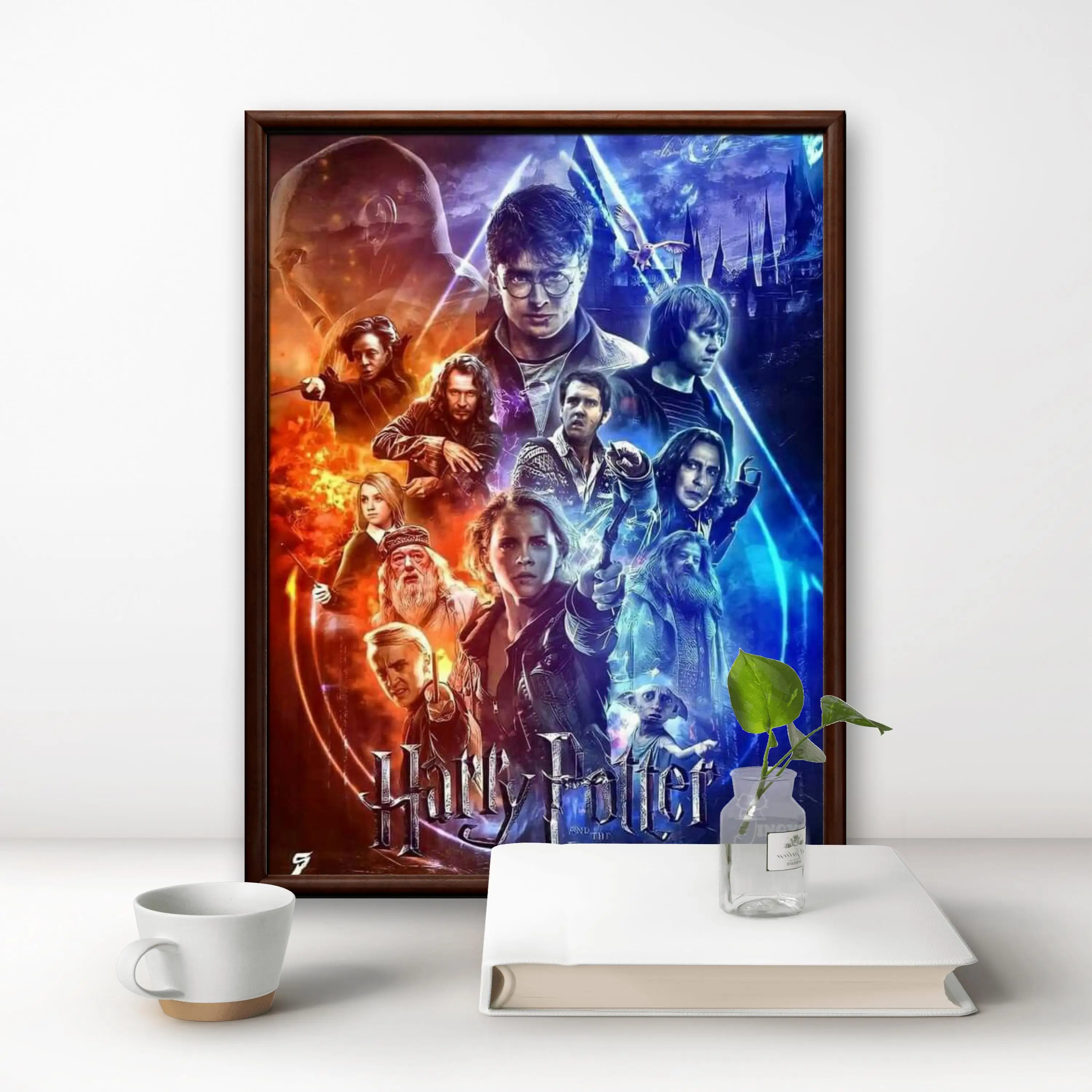 2025 New Harry Potter Diamond Painting Brand New Poster Cover Cross Stitch Mosaic Embroidery Home Decor 5D DIY Art New Kids Gift