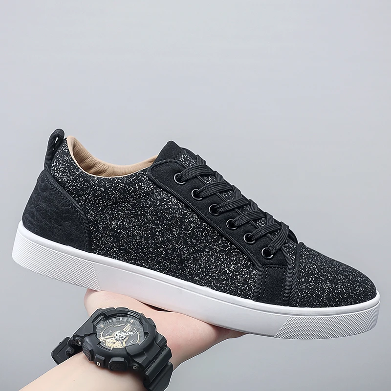 

Men's Casual Shoes Fashionable Trendy Sports Shoes Breathable Rubber Sole Summer Footwear Niche Hong Kong Style Youth Shoes