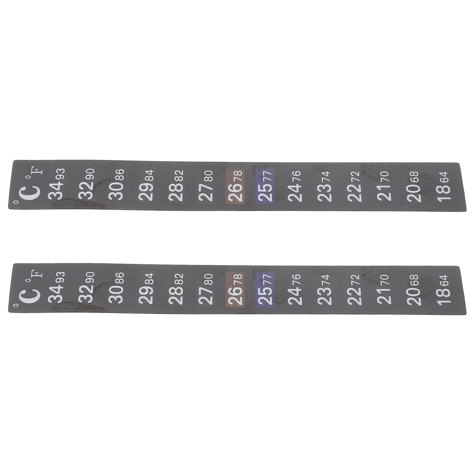 2 قطعة ملصق ميزان الحرارة الرقمي شرائط درجة الحرارة عالية الدقة لاختبار جرة التخمير تخمير تصميم عملي آمن