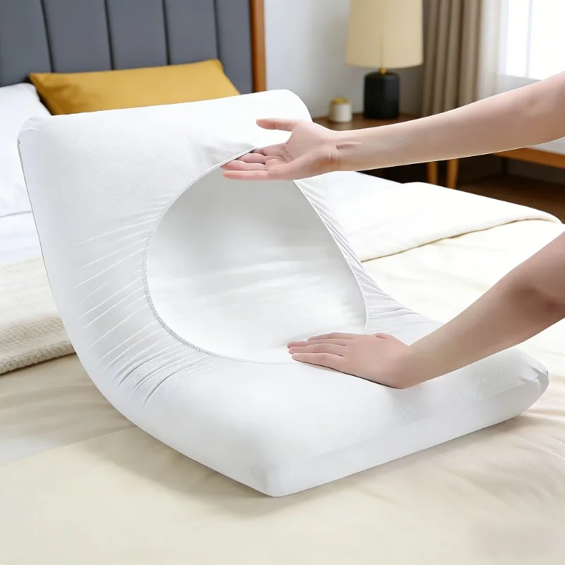 10bag/20pcs Oversized Non Woven Disposable Pillowcase Travel Hotel Universal Single Use Disposable Pillow Sleeve