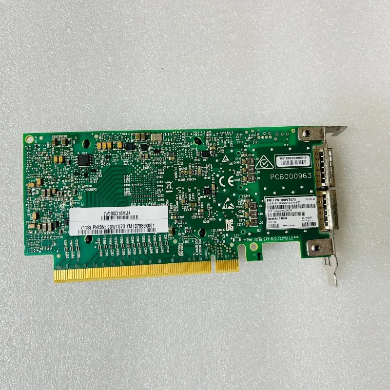Parts for Mellanox/Mellanox MCX456A ECAT 100G Fiber optic network interface card 00WT075 CX456A