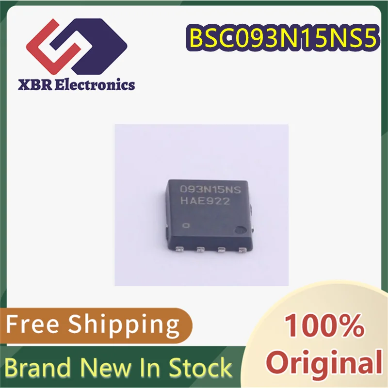 (20/50 pieces) 093N15NS BSC093N15NS5 TDSON-8 N-channel 150V/87A High-Current MOSFET Brand New Authentic In Stock