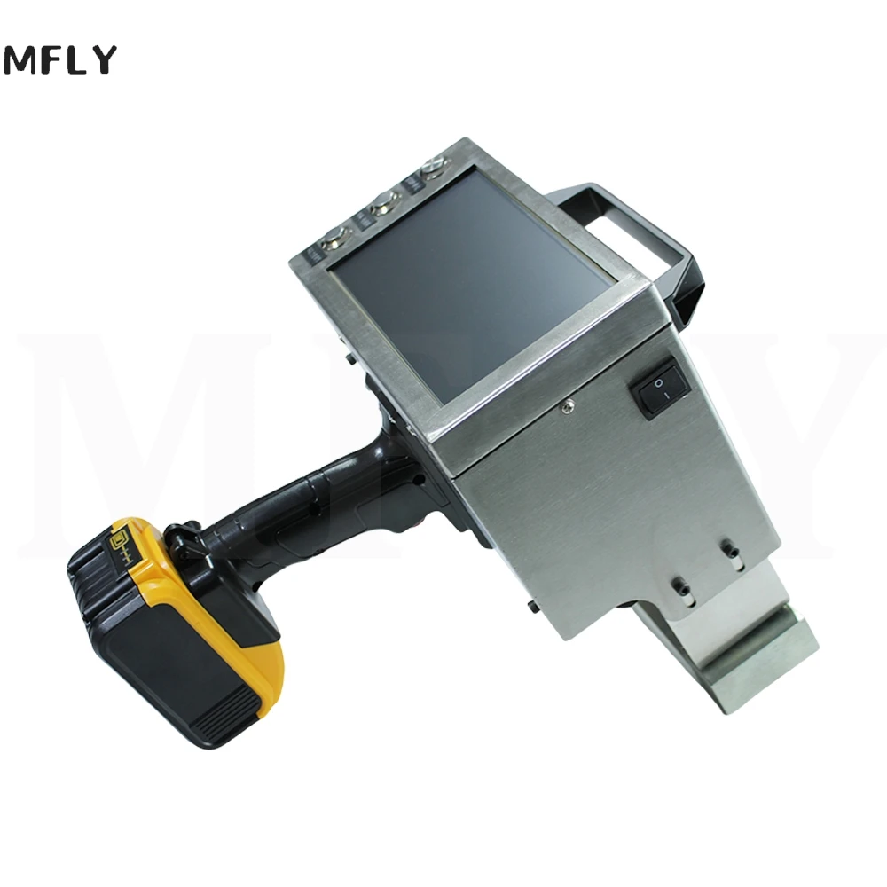 80*30mm Tragbare Auto VIN Nummer Handheld dot Peen Kennzeichnung Maschine Metall Typenschild Gravur