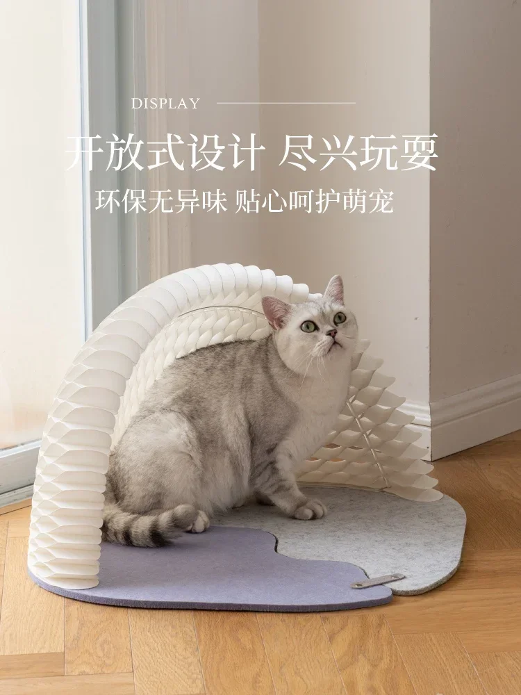 Cat Nest Four Seasons Universal Cat Bed Semi-Enclosed Disassembly Portable Pet Supplies Cat House