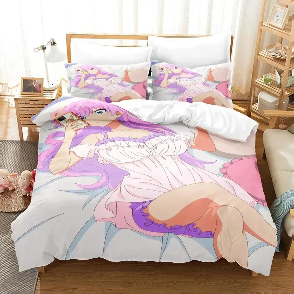 Anime More Than a Married Couple, But Not Lovers Bedding Set Boys Girls Twin Queen Size Duvet Cover Pillowcase Bed Kids Adult