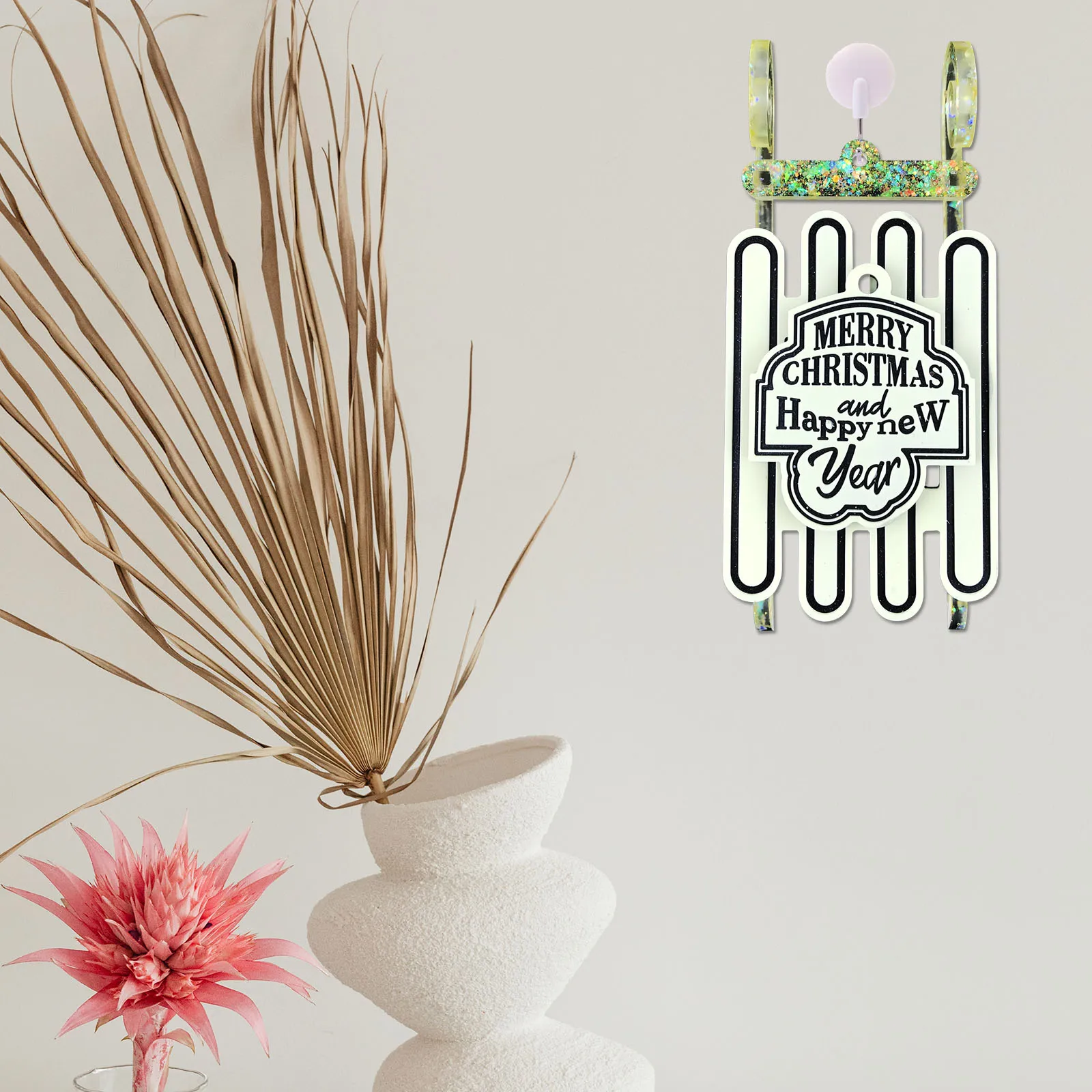 

Crystal Epoxy Mold Christmas Sleigh Shape DIY Manual Mold for Art Crafts Personalized Home Decor Holiday Ornament