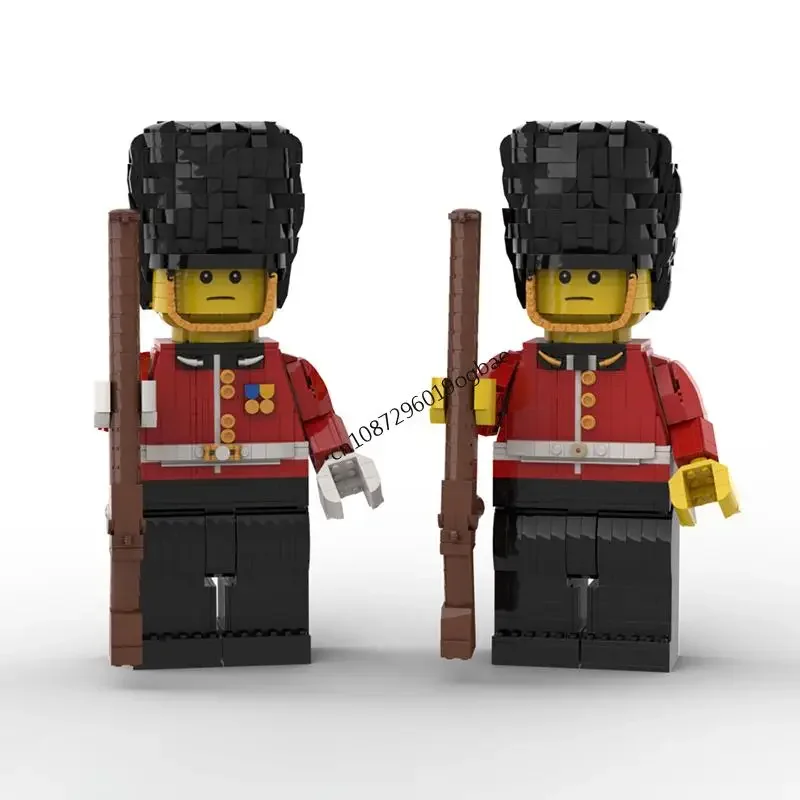New 1234Pcs Hot Selling Maxifigure Series Moc Royal Guard Model Custom Puzzles Diy Creative Ideas Toys Birthday Christmas Gifts