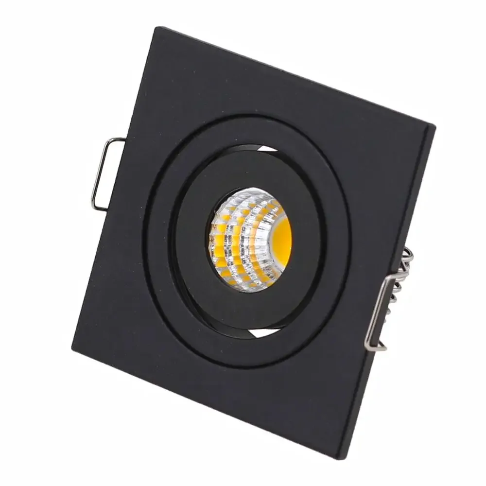 Luz LED regulable impermeable IP65 COB, iluminación empotrada para exteriores, 3W, AC90-260V, CC de 12V, color blanco cálido, para Hotel, Villa y