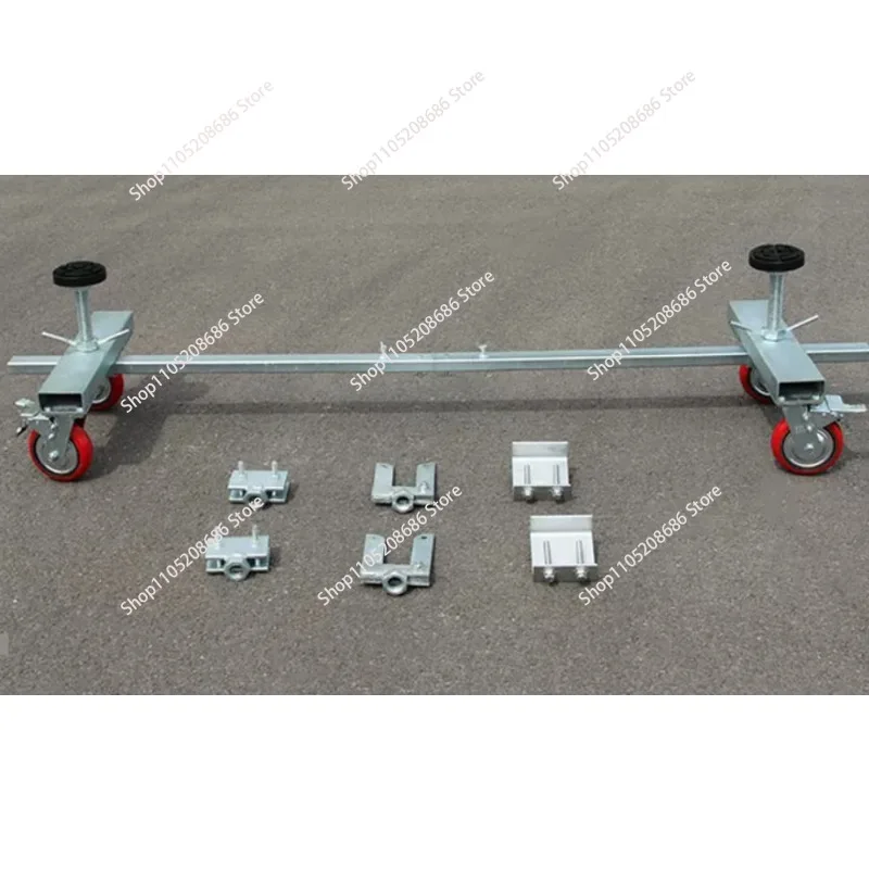 accident car mobile rack workshop  trailer rack vehicle maintenance mobile rack