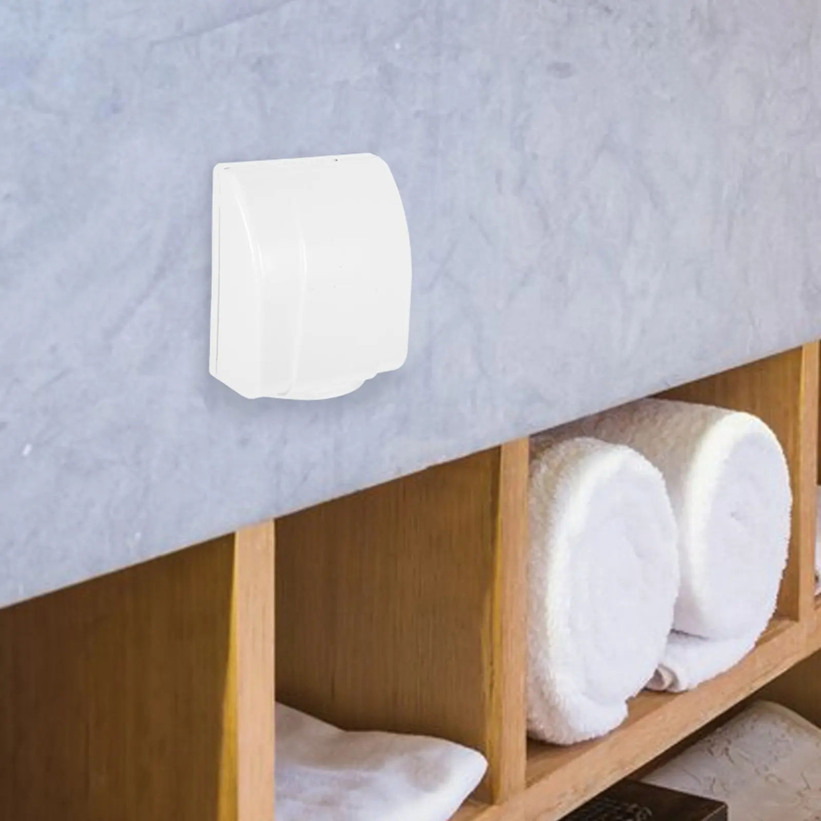Universal Waterproof Switch Box Cover Spring Loaded Protective Socket Case Splash Proof for Bathroom Kitchen Electrical Outlet