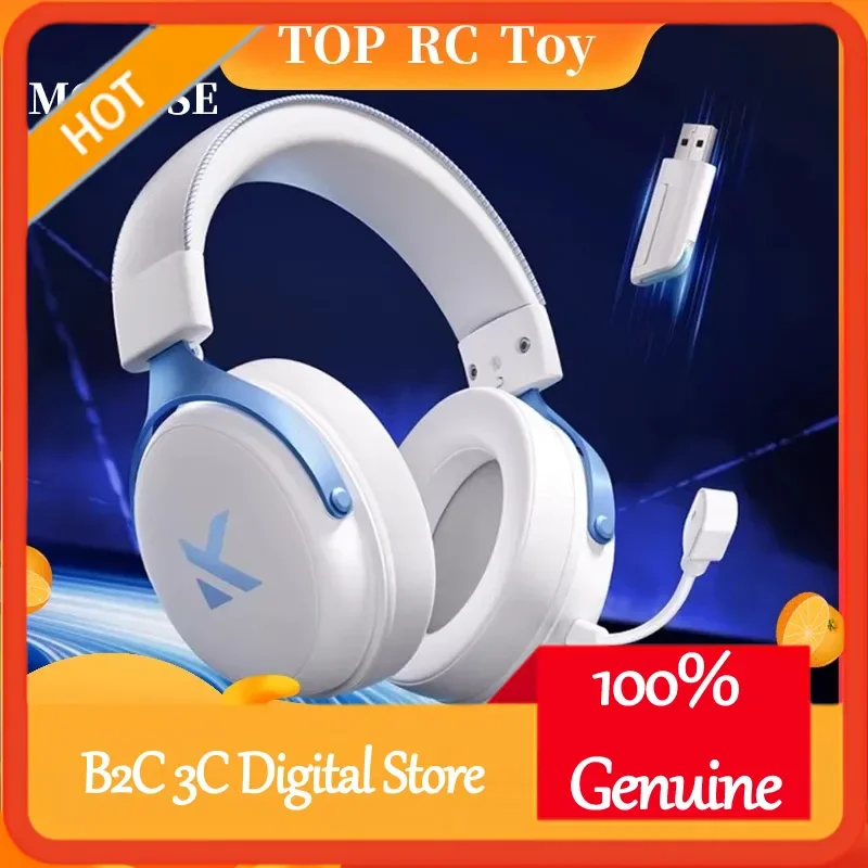 MCHOSE V9 pro Wireless Bluetooth Headset with Three Mode Microphone Noise Reduction Dynamic Sound Low Delay for Office And Game