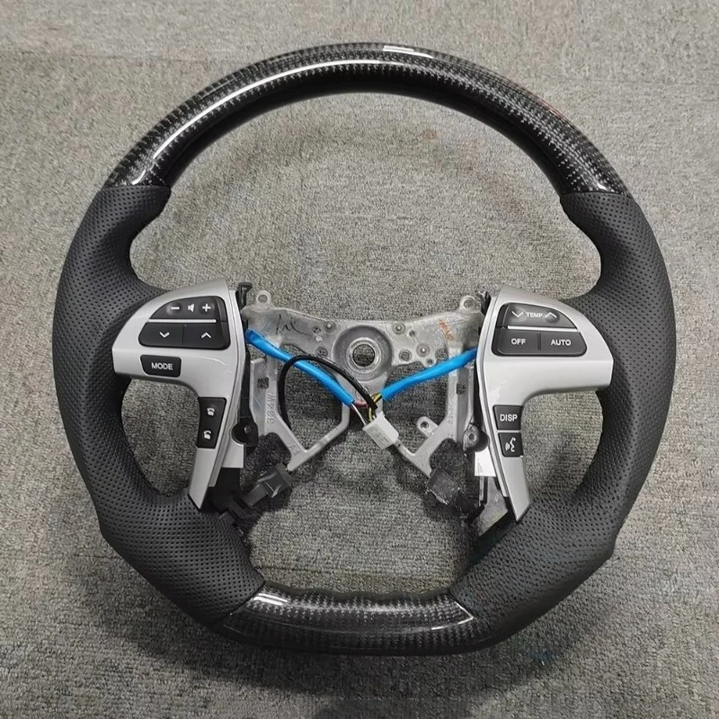 Custom for  TRD SE XSE LED Carbon Fiber Steering Wheel for 2020 2023 2013 2015 2011 2018 2014 2018 2012 2022