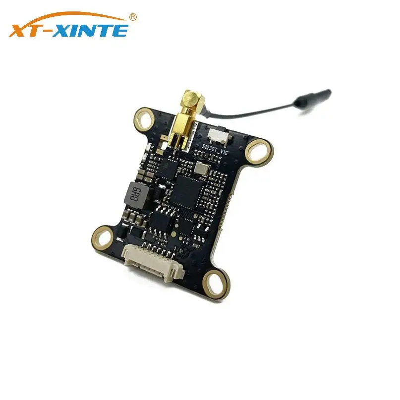 

1.6W VTX 5.8GHZ 48CH 10/200/500/800/1600mW Adjustable FPV VTX Transmitter MMCX Antenna for RC FPV Drone Long Range Quadcopter