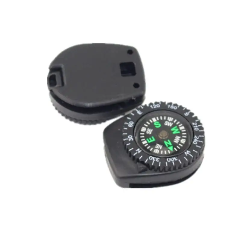 Portable Removable Compass Outdoor Gadget  Hiking Camping Orienteering Backpacking  Reading Compass