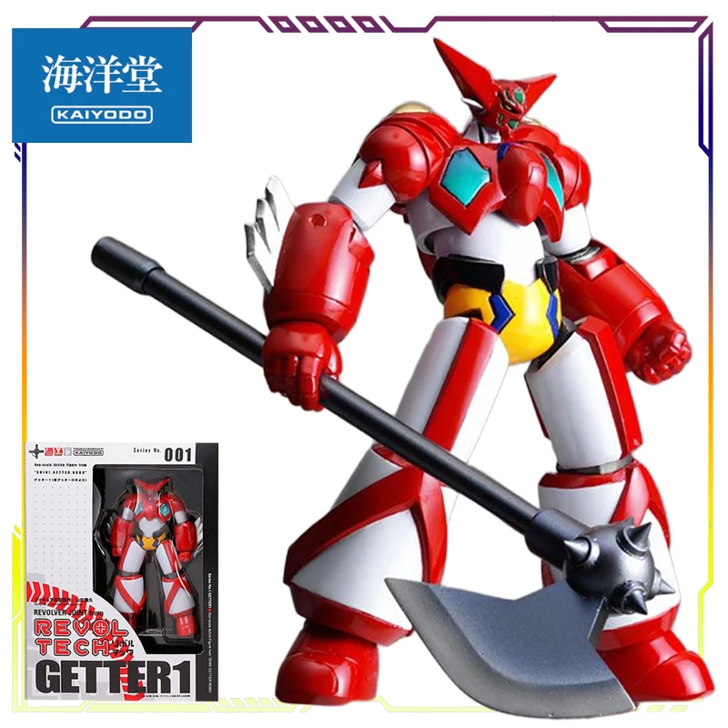 KAIYODO Original REVOLTECH Getter Robot หุ่นยนต์เก็ตเตอร์ ซีรีส์ A Tower รุ่น Getter 1 Renewal Ver ของสะสมโมเดลแอคชั่นฟิกเกอร์จากอนิเมะ ของเล่นสำหรับเด็กผู้ชาย