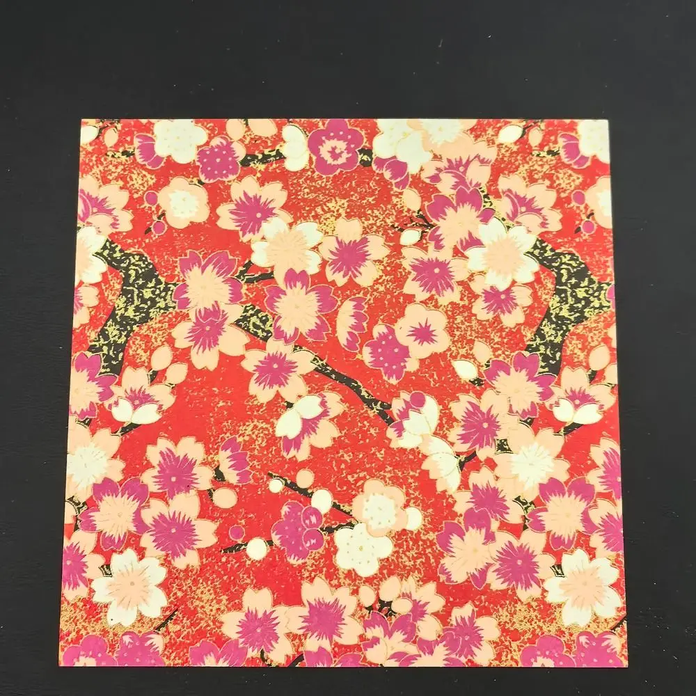 Handmade DIY Fabric Ironing Cloth Non Stick Glitter Flower Pattern Bean Paste Fabric Reusable Gradient Beads Sequin Cloth