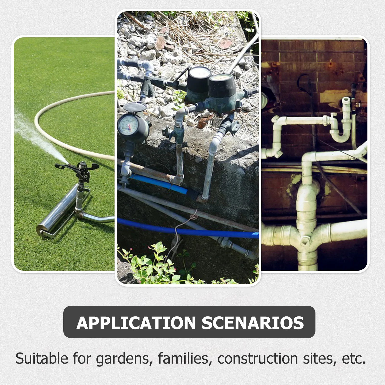 20 pièces, colliers de serrage pour tuyaux d’eau, matériau PPR robuste, structure simple, boucle de fixation pour tuyaux, supports pour tuyaux d’eau, boucles à pince en forme de P.