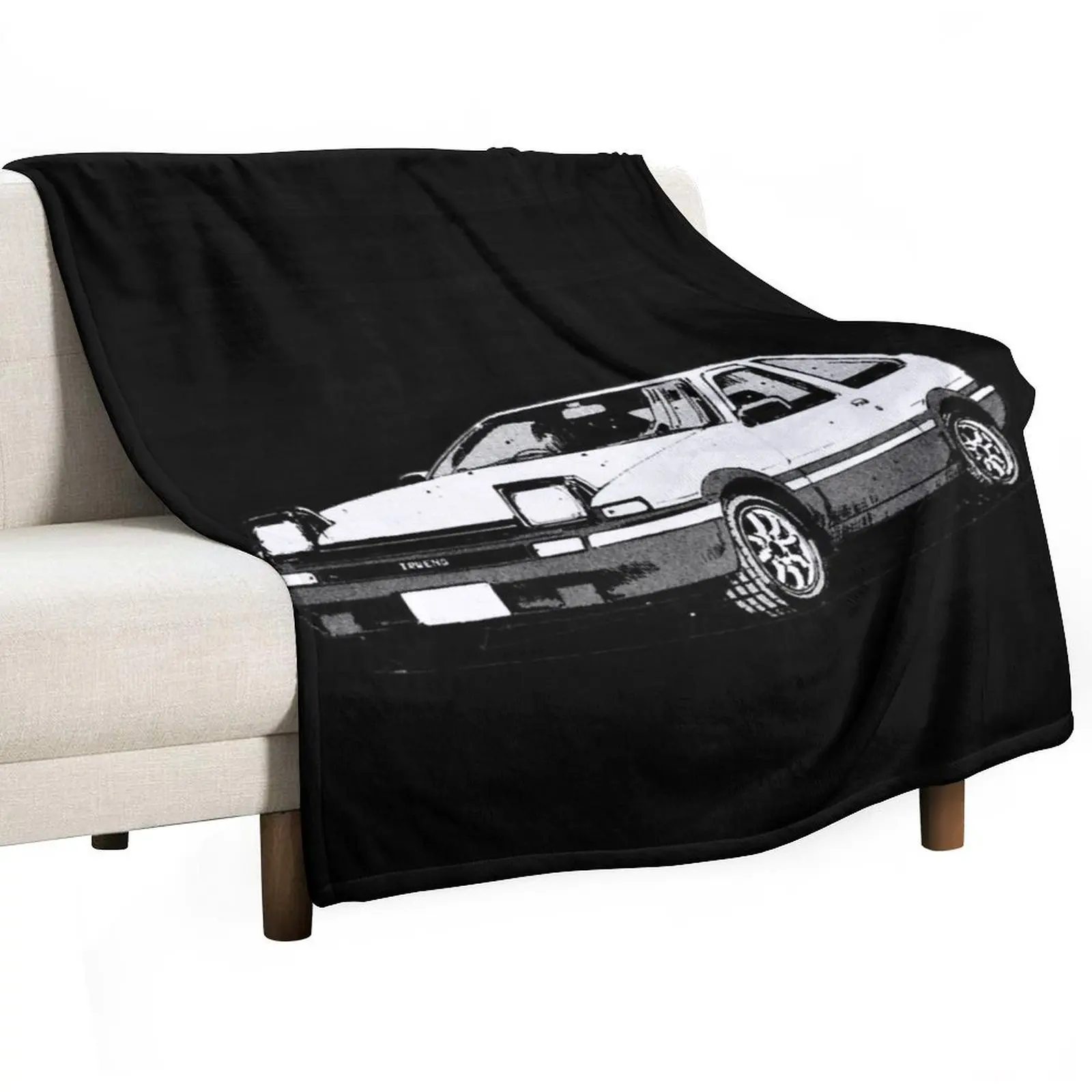 

Initial D Fujiwara Tofu Shop AE86 Manga Throw Blanket Blankets For Baby valentine gift ideas Heavy Comforter Blankets