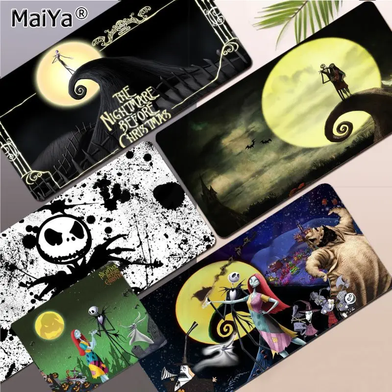 

Disney The Nightmare Before Christmas Mousepad New Arrivals Gamer Speed Retail Small Rubber Size for big CSGO Desktop PC Laptop