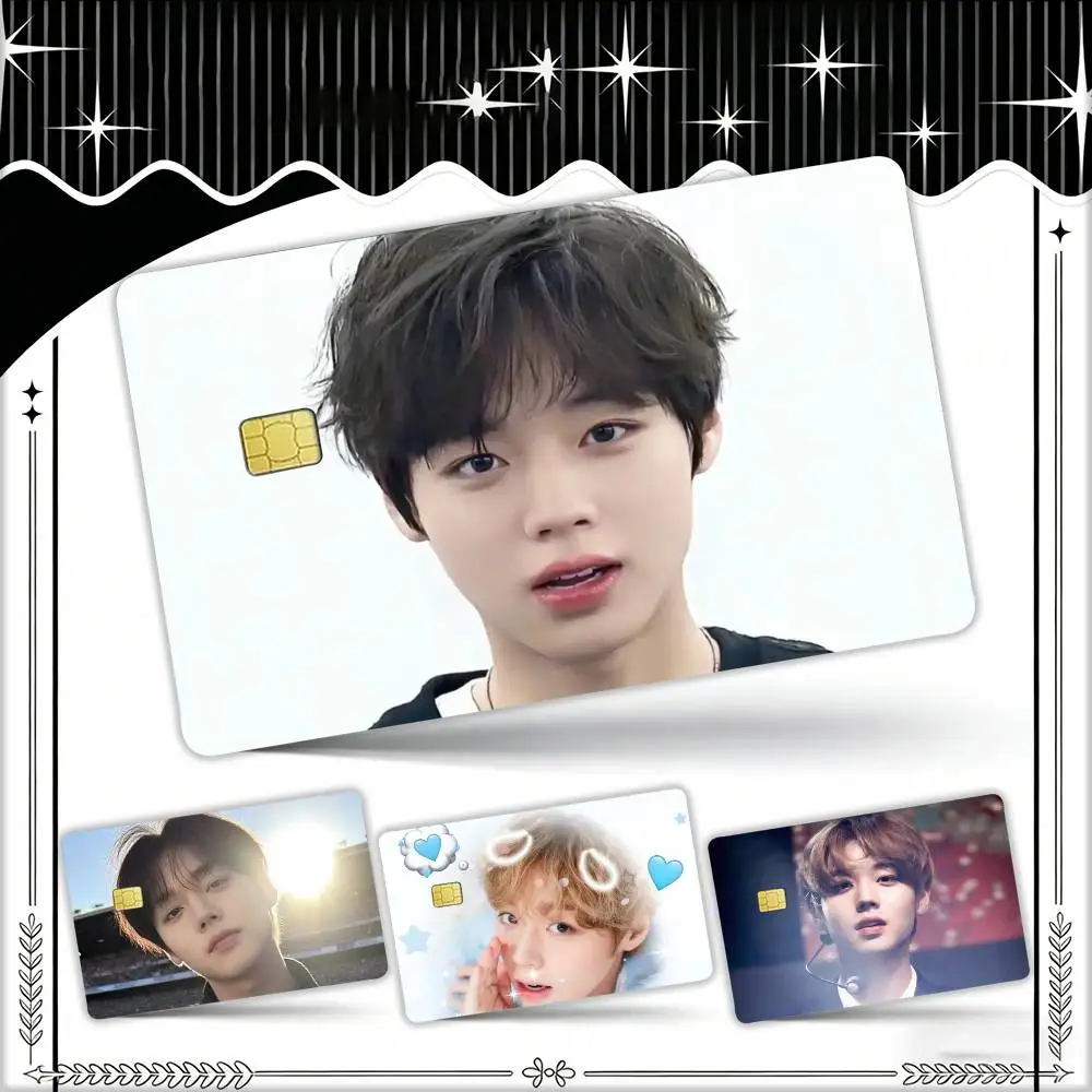 Handsome Talented Idol P-Park Ji-Hoon Waterproof Film Skin Cover Credit Card Stickers Debit Front Bank Bus Pass