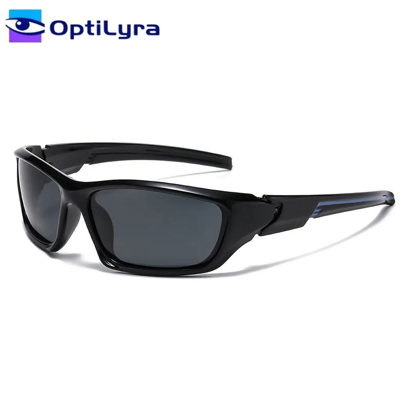 

OptiLyra Brand Men Outdoor Sports Sunglasses Cycling Fishing And Driving Polarized Goggles UV Protection Sunglasses