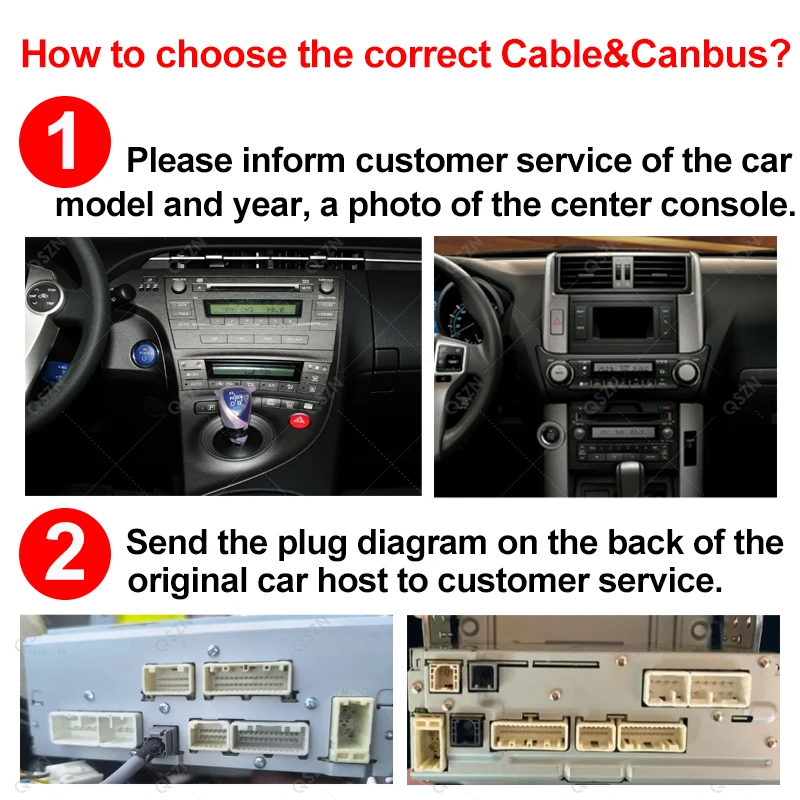 Car Harness Adapter Canbus Decoder For Toyota CAMRY FJ CRUISER RAV4 REIZ MARK X PRADO COROLLA YARiS Verso CHR SIENNA FORTUNER