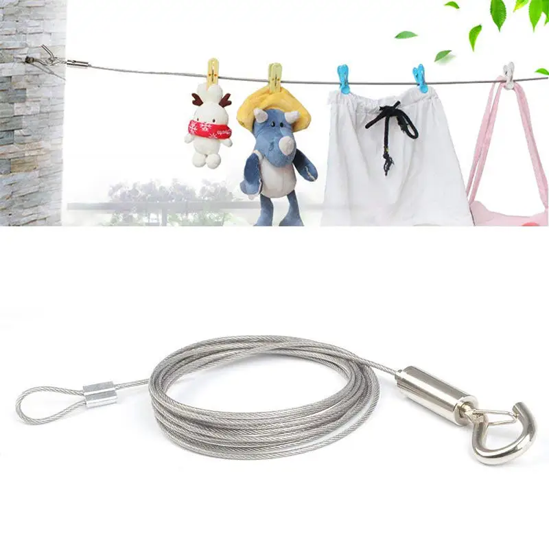 Adjustable Picture Hanging Wire Mirror Frame Hanging Cable Heavy Duty Stainless Steel Wire Rope for Mirror Paintings Lamp