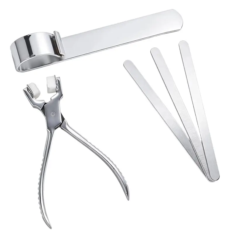 Y42A-Professional Bracelet Bending Tool& Jig, 3-Piece Aluminum Blank Metal Forming Kit For DIY Custom Bangles