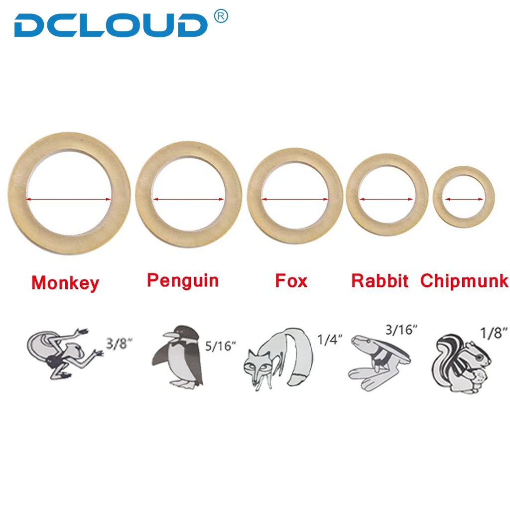 DCLOUD 5000 teile/schachtel Dental Kieferorthopädische Gummibänder Zoo Pack Gummibänder Hochwertige Latex Hosenträger Kraft 2,5/3,5/4,5/5,0/6,5 Unzen – Detail 5