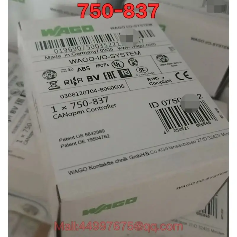 

Совершенно новый хост-модуль ПЛК 750-837