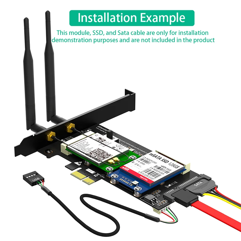 Mini pci-e zu pci express x1 netzwerk adapter msata zu sata3 erweiterungs karte sim kartens teck platz unterstützung wifi/3g/4g/lte modul/msata ssd