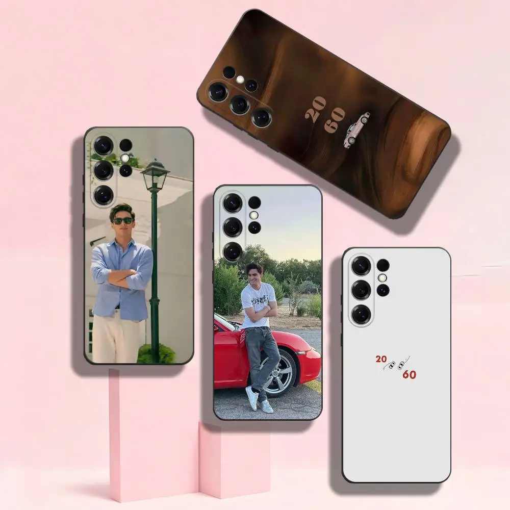 Funda Protectora de Silicona Suave Antigolpes C-Culpa T-Tuya MIA-20-60 para Samsung S22, S24, S20, S25, S23, S30, S21, Ultra, Plus