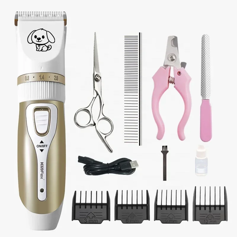 Pet Shaver Dog Cat Multi-function Electric Hair Clipper Electric Shaver Rechargeable Pet Dog Grooming Clippers