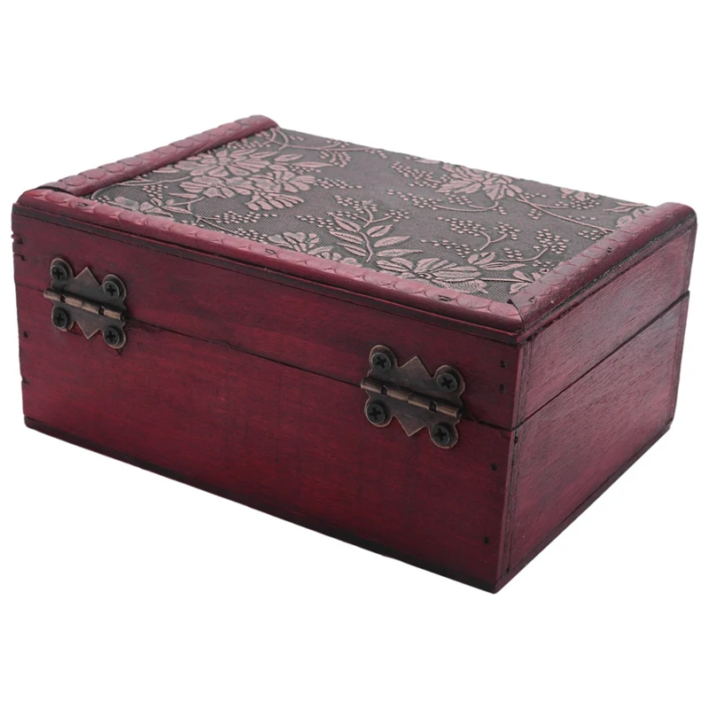 

4X Treasure Box Treasure Chest For Gift Box,Cards Collection,Gifts And Home Decor
