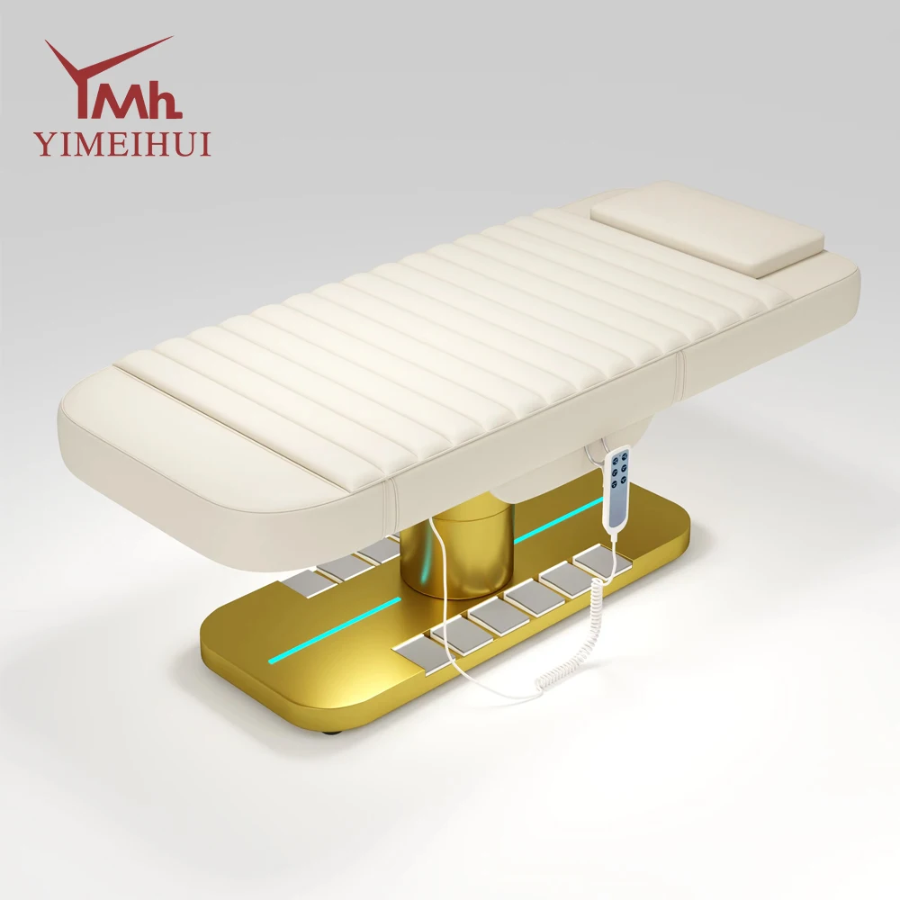 أثاث صالون التجميل، سرير سبا طبي للوجه، صالون كهربائي، مستلق، علاج مستحضرات التجميل، سرير تجميل