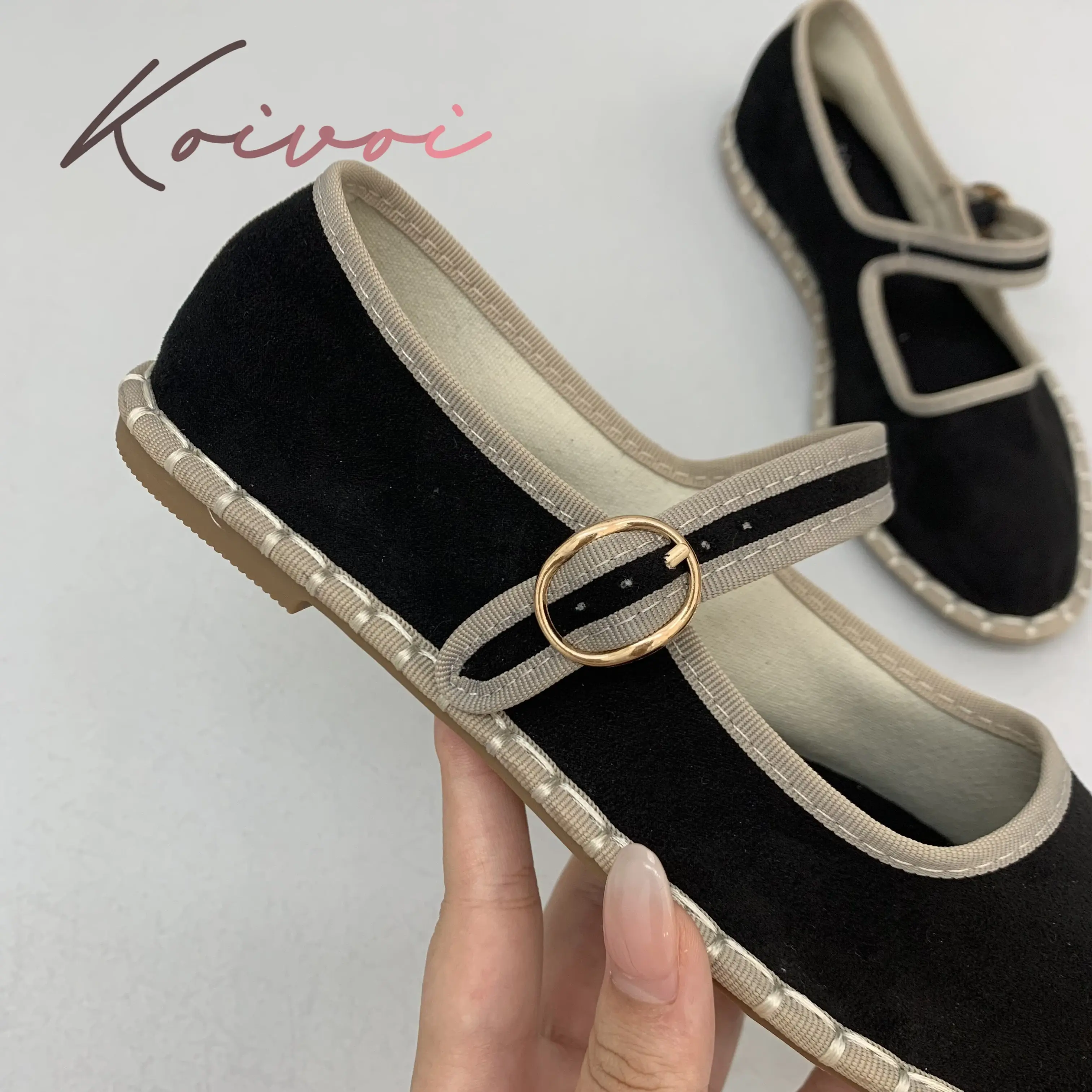 El Dikişli Tokalı Askılı Babet - Women Shoes Jeans incelemesi ve fiyatı
