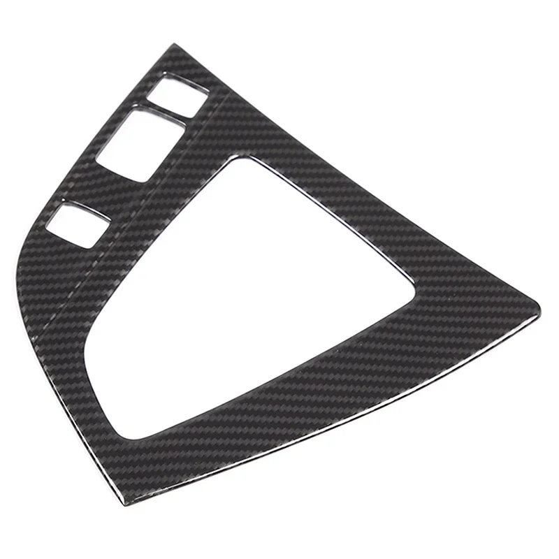 For BMW 1 Series 2 Series F20 F21 F22 F23 2012-2019 ABS Carbon Fiber Car Gear Panel Frame Cover Sticker Car Interior Accessories