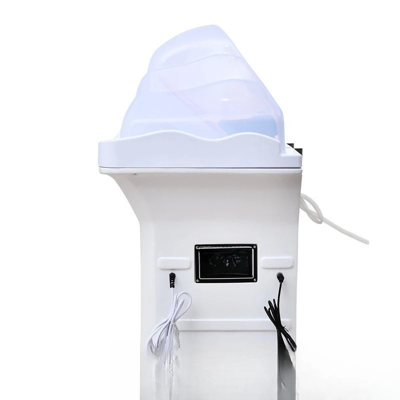 The head therapy instrument can be moved without connecting up and down water, and wastewater are integrated.